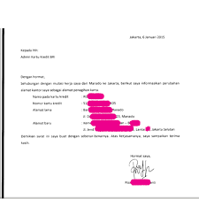 Der günstige online kredit in deutschland! Contoh Surat Pernyataan Penutupan Kartu Kredit Bank Mega Contoh Surat