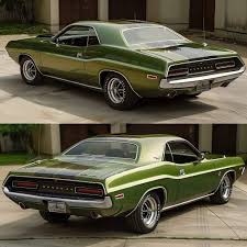 Image result for Dark Green 1972 Challenger