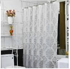 Beckham single shower curtain a shower curtain is a functional part of your bathroom keeping water splashes this elegant shower curtain would be perfect in an understated modern or boho home. Unique Bathroom Shower Curtain Elegant Bathroom Shower Curtains Modern Shower Curtain Funky Shower Curtain Contemporary Shower Curtain Peva Flower 72x80 Inch 180x200 Cm Buy Online In Dominica At Desertcart Productid 17007381