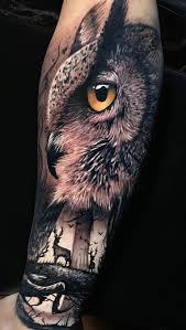 Birds And Their Meanings Tattoo 50 Of The Most Beautiful Owl Tattoo Designs And Their Meaning For The Nocturnal Animal In You In 2020 Owl Tattoo Design Owl Tattoo Drawings Wolf Tattoo Sleeve