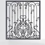Swing Iron Window Grill Design - Durable & Stylish Security