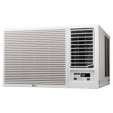 Use two or more people to lift and transport the air conditioner. Lg 18 000 Btu 230v Window Air Conditioner With 12 000 Btu Supplemental Heat Function Walmart Com Walmart Com