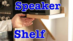 This loudspeaker uses components that are not cheap, but not expensive either. Diy Speaker Shelf Youtube