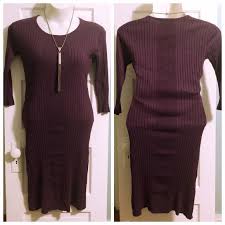 royal purple fashion to figure sweater dress 2x