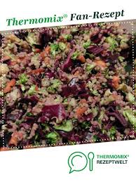 Couscous Rotkohl Brokkoli Salat Rezept Brokkoli Salate Rotkohl Thermomix Salat