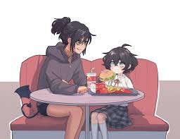 Giantess comics Popopoka blind girl vore