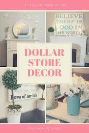 Diy Dollar Store Decor Ideas Decorate Your Home With Easy Diy Projects From The Dollar Tree Or Dollarama Dollar Store Diy Dollar Store Decor Store Decor