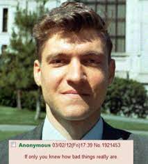 If Only You Knew How Bad Things Really Are Theodore Kaczynski Unabomber Know Your Meme
