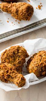One Batch Fried Chicken Inspired By The Pressure Frying Machine At Kfc In Which Colonel Sanders Created His F Yummy Chicken Recipes Savoury Food Fried Chicken
