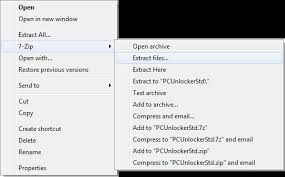 A list of apps will be displayed. How To Decompress A Zip Rar File With 7 Zip Password Recovery