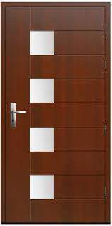 zbical solid wood front door oak or pine entry door pvc front doors external wooden doors exterior doors for sale