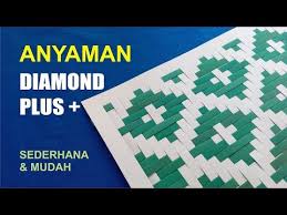 Motif batik yang pertama adalah motif batik sido luhur. Anyaman Diamon Plus Cara Mudah Membuat Anyaman Kertas Youtube