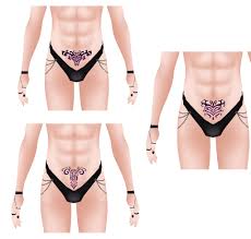 Womb Tattoo for VRoid - Pack of 3 (淫紋) - The Silver Cat - BOOTH