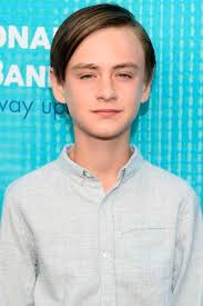 Jaeden Lieberher backstage at the Geffen at Geffen Playhouse in May 2016...