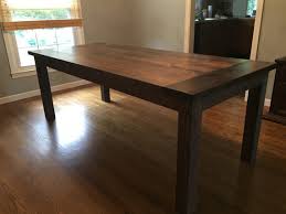 4 Leg Farmhouse Table 4x4 Legs Post Legs Indiana Chicago Ohio New York Farmhouse Table Table Home Decor