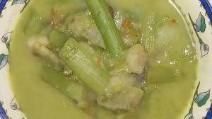 Angeun lompong biasa disajikan bersama nasi hangat dan lauk lainnya. Sayur Batang Talas Jangan Lompong Dimanaja Com