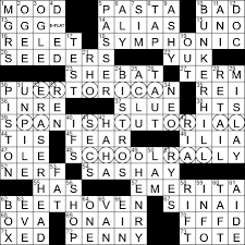 Pitch to the head, informally. but the answer stopped many puzzlers in their tracks: 0910 20 Ny Times Crossword 10 Sep 20 Thursday Nyxcrossword Com