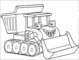 Muck The Bulldozer Coloring Pages Bob The Builder Coloring Pages Kidsdrawing Free Coloring Pages Online