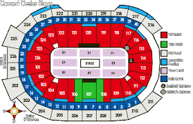 Giant Center Seating Chart End Stage 2019
