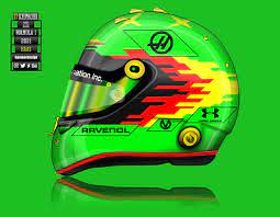 Mick schumacher benetton ford b194 demo run belgium gp 2017 1/43. Dom On Twitter Mick Schumacher 2021 F1 Helmet Concept Ferrari Academy Driver Mickschumacher Likely To Be Racing For Haasf1team Motorsport F1 Formula1 Michaelschumacher Mickschumacher Ferrari Haasf1 Schuberthhelmets F12020 F12021