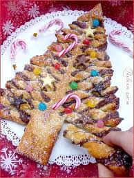 Sapin Feuillete Au Nutella Feuillete Nutella Idee Recette Noel Sapin Feuillete Au Nutella