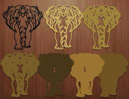 Download Celtic Elephant Shadow Box Svg 3d Celtic Elephant Mandala Svg Cut Files Laser Cut Files Multilayer Cricut Svg Glowforge File Craftmegood