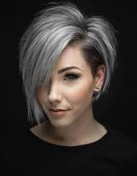 Have thick hair and want a haircut that is both stylish and easy to style? Short Bob For Thick Grey Hair Novocom Top