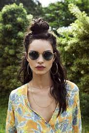 20 Inspiring Half Up Top Knot Hairstyles Vacation Hairstyles Hair Styles Cool Hairstyles