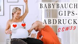 Ideen für die mitzunehmende kleidung und accessiores! Gerade Noch Geschafft Babybauch Gipsabdruck Ssw 39 Pelicanbay Youtube