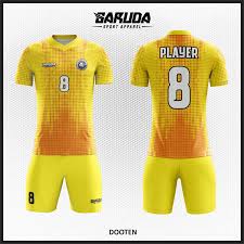 Klik download tunggu 5 detik klik skip this ad file otomatis akan terdownload. Desain Kostum Sepak Bola Warna Kuning Orange Ornamen Modern Kaos Futsal Printing