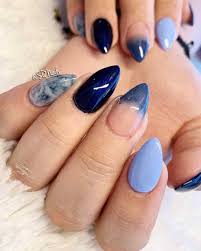 10 diseños de uñas azules que no te harán lucir aburrida. Https Xn Decorandouas Jhb Net Unas Azules