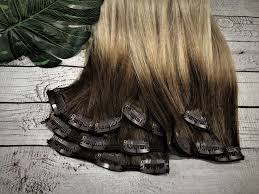 Bonding, weaving or with snap clips). 22 Inch Clip In Extensions Russian Remy Double Drawn Ombre Henshall Hair Extensions