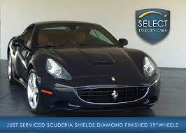 On the day i collected the car had a brand new ferrari agm battery fitted.i was informed the previous owner had let the battery. Used 2010 Ferrari California Marietta Ga