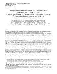 Ludovic orban / romania s president appoints ludov. Pdf Immune Related Comorbidities In Childhood Onset Obsessive Compulsive Disorder Lifetime Prevalence In The Obsessive Compulsive Disorder Collaborative Genetics Association Study