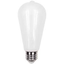 100w Equivalent Milky 12w Led Dimmable Edison St21 Bulb 77c83 Lamps Plus