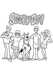 Print Coloring Image Momjunction Scooby Doo Coloring Pages Coloring Books Coloring Pages