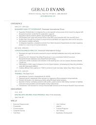 Business Analyst Internship Resume Examples And Tips Zippia