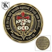Rustung Gottes Furchtet Keine Bosen Herausforderungen Munze Worship Design Armor Of God Armor Of God Tattoo Challenge Coins