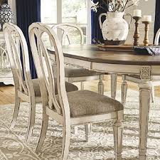 Find this pin and more on best dining room furniture sets by gusevaleontiya. Signature Design By Ashley Realyn Oval Wood Top Dining Table Color Chipped Whit Dining Room Table Makeover Oval Dining Room Table French Country Dining Room