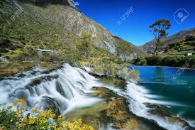 Dusk 'til dawn, every day Waterfall Of Canete River In Huancaya Village Reserva Paisaj Stica Stock Photo Picture And Royalty Free Image Image 86175421