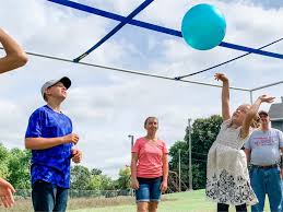 If you're willing to put some sweat into your 9 square game, the connector's kit is for you! Castlesquares 9 Square Game Backyard Fun Thrifty Nifty Mommy