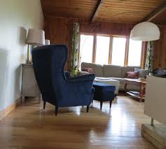 Ikea Strandmon Wingback Chair In Blue Basement Furniture Pretty Room Ikea Strandmon