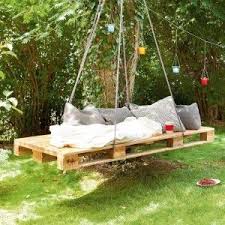 Selbst Gebaute Schaukel Diy Garden Party Garden Deco Diy Garden Party Diy Garden