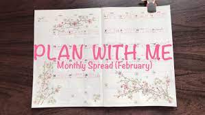 plan with me february 2018 二月手帐 muji planner how to plan planner book cover