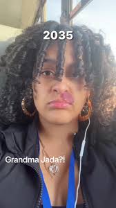 Contemplating the Unusual: Grandma Jada Reacts to Strawberry Birthmark  Filter