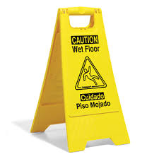 Pdf file preview/download link attached. Caution Wet Floor Sign For Slippery Floors New Pig