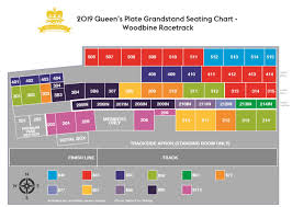 Woodbine Grandstand Seating Chart 2019 Queens Plate