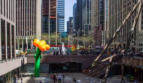The cherry tree bloomed (flower) reproductive organ of angiosperm plants especially one having showy or colorful parts Playlab Welcomes Spring With Grown Up Flowers In Manhattan Azure Magazine