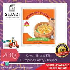 Check spelling or type a new query. Kawan Brand Kg Dumpling Pastry Round 200g Klang Valley Only