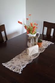 Macrame Table Runner Home Decor Small Table Runner In 2020 Small Decor Decor Home Decor